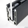 Aluminum Black U Channel - Image 3